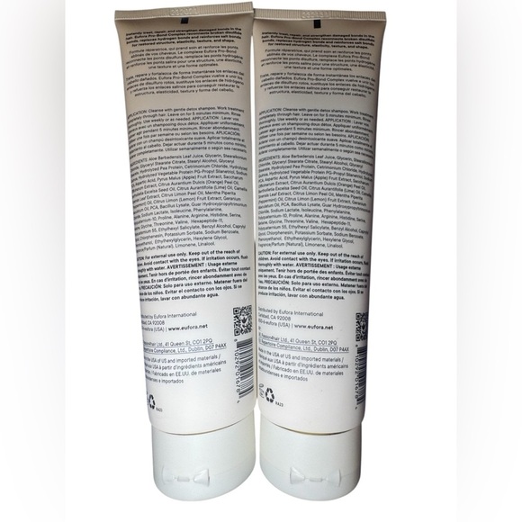 2 X Eufora Bond Treatment Repair 5 Fl Oz. 148 ML Bundle of 2 Brand New Sealed - Picture 8 of 12